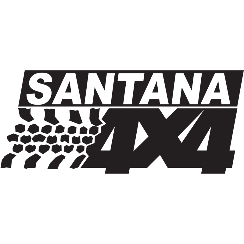 Sticker Logo 4x4 Santana
