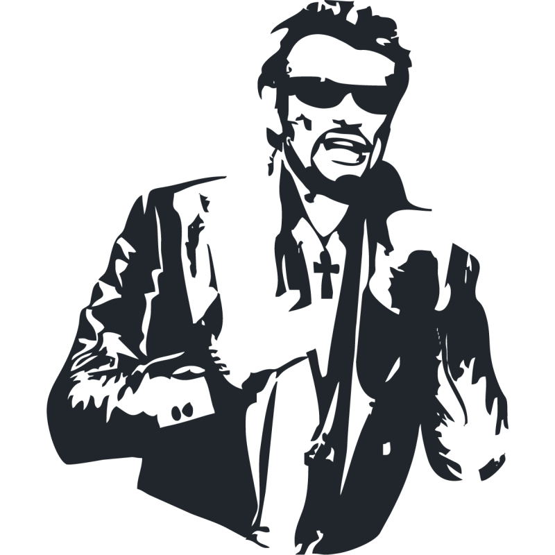 Sticker Johnny Hallyday