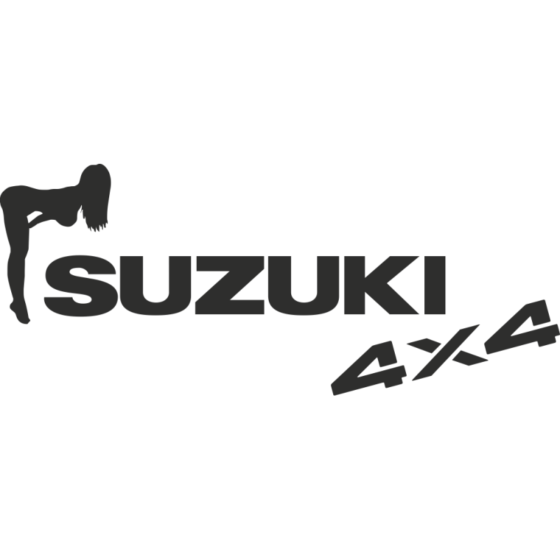 Sticker Suzuki 4x4 Femme