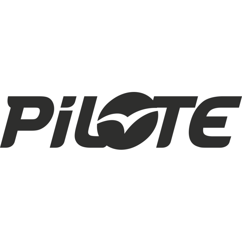 Sticker Pilote Logo