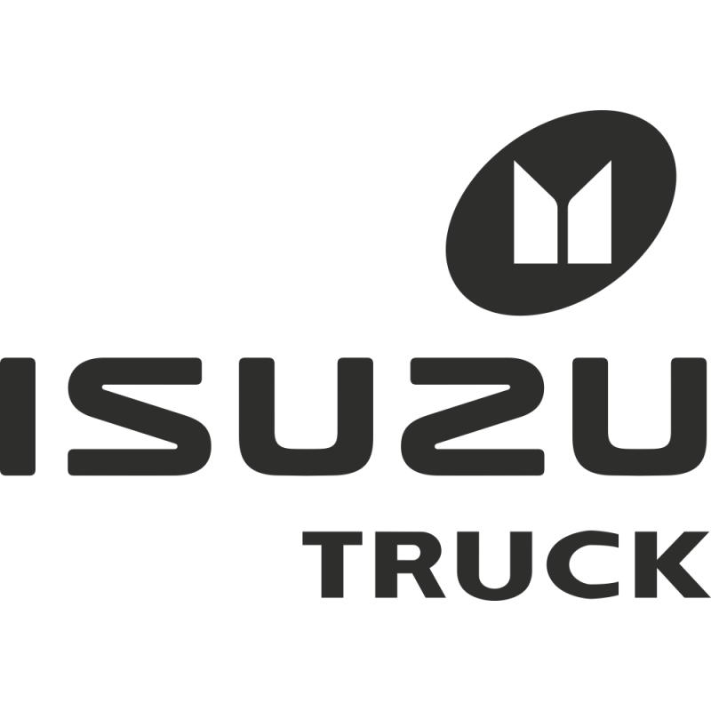 Sticker Isuzu Truck Logo