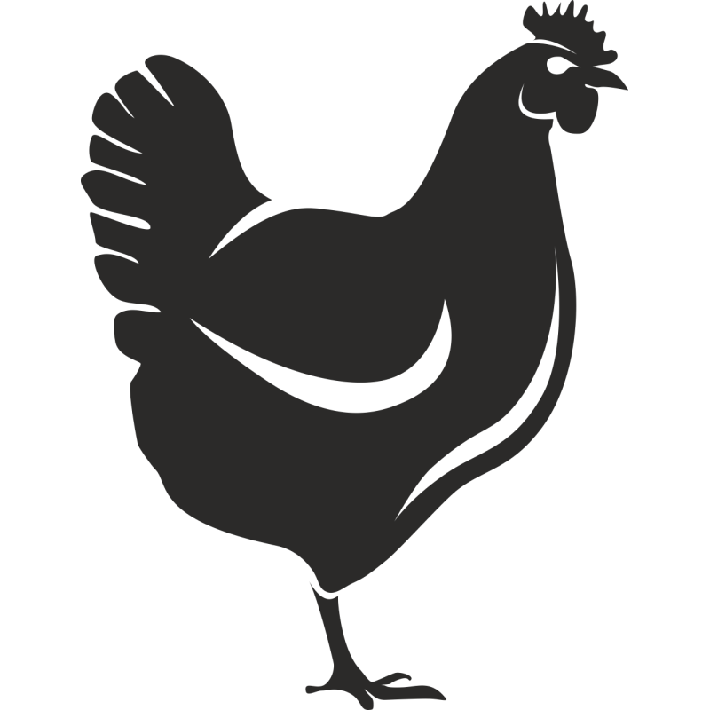 Sticker Ferme Coq 6