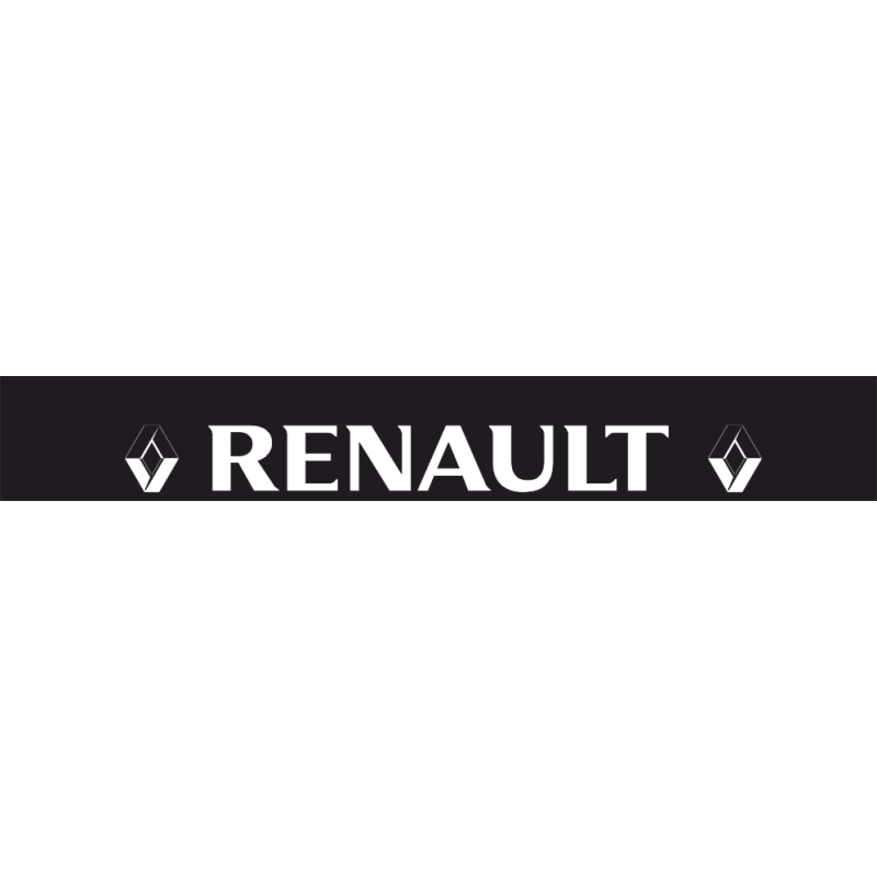Sticker Bande Pare Soleil Renault Logo
