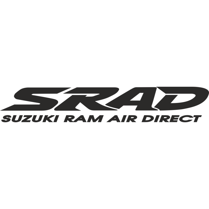 Sticker Suzuki Srad