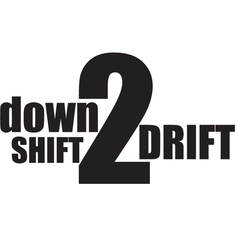 Sticker Jdm Down Shift 2 Drift