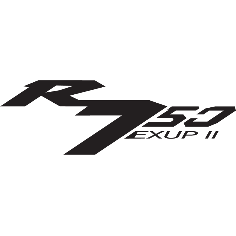 Sticker Yamaha R750 Exup Ii