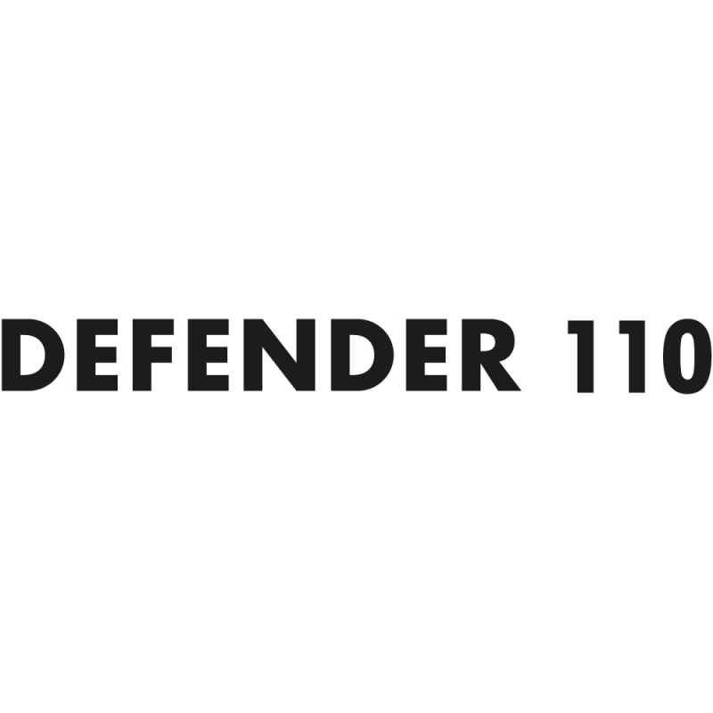 Sticker Defender 110