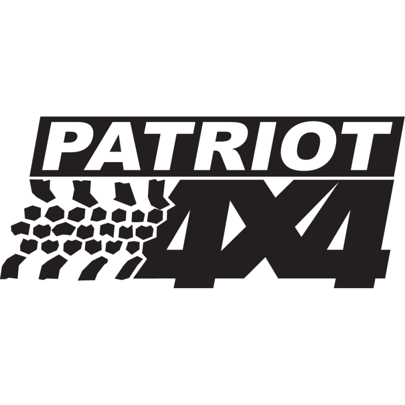 Sticker Logo 4x4 Patriot