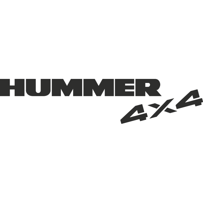 Sticker Hummer 4x4