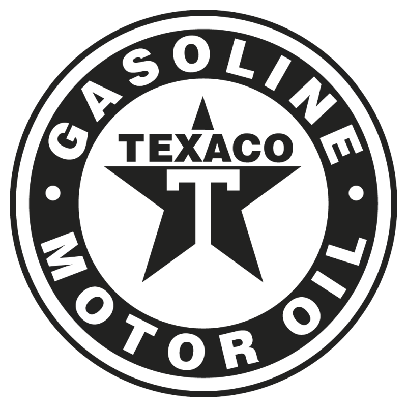 Sticker Texaco