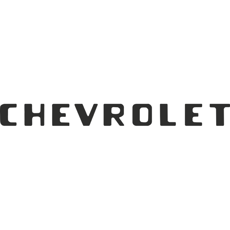 Sticker Chevrolet Simple