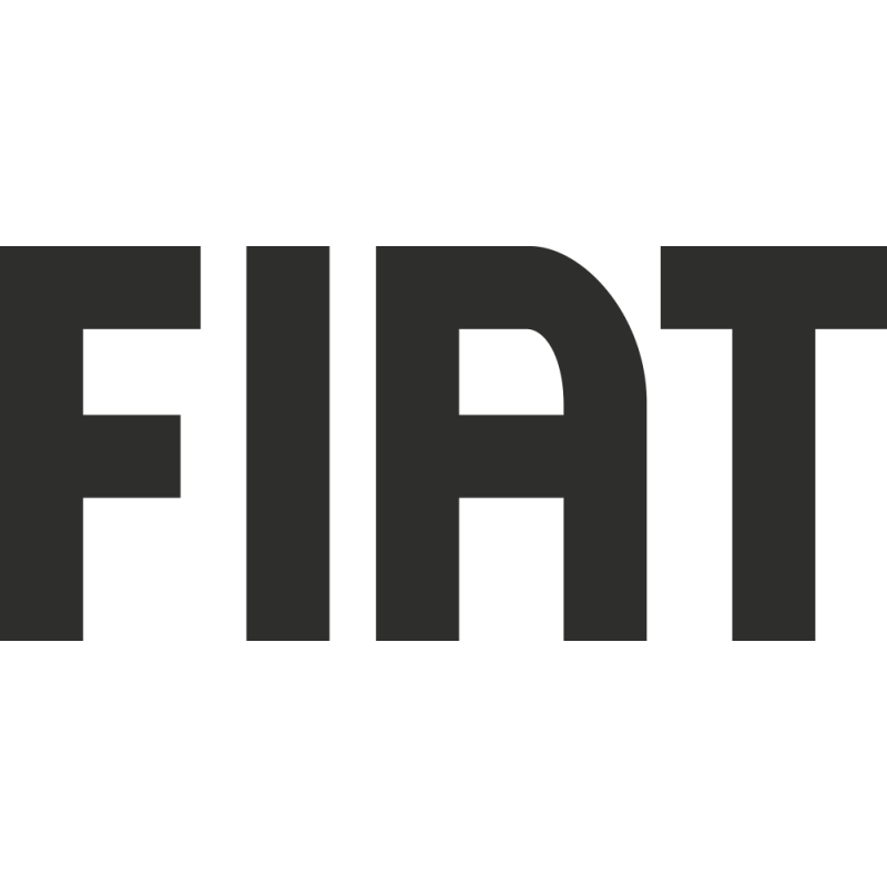 Sticker Fiat Logo Simple