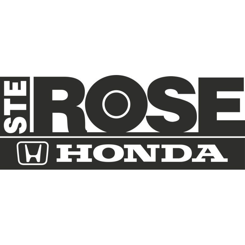 Sticker Honda Moto Sainte Rose