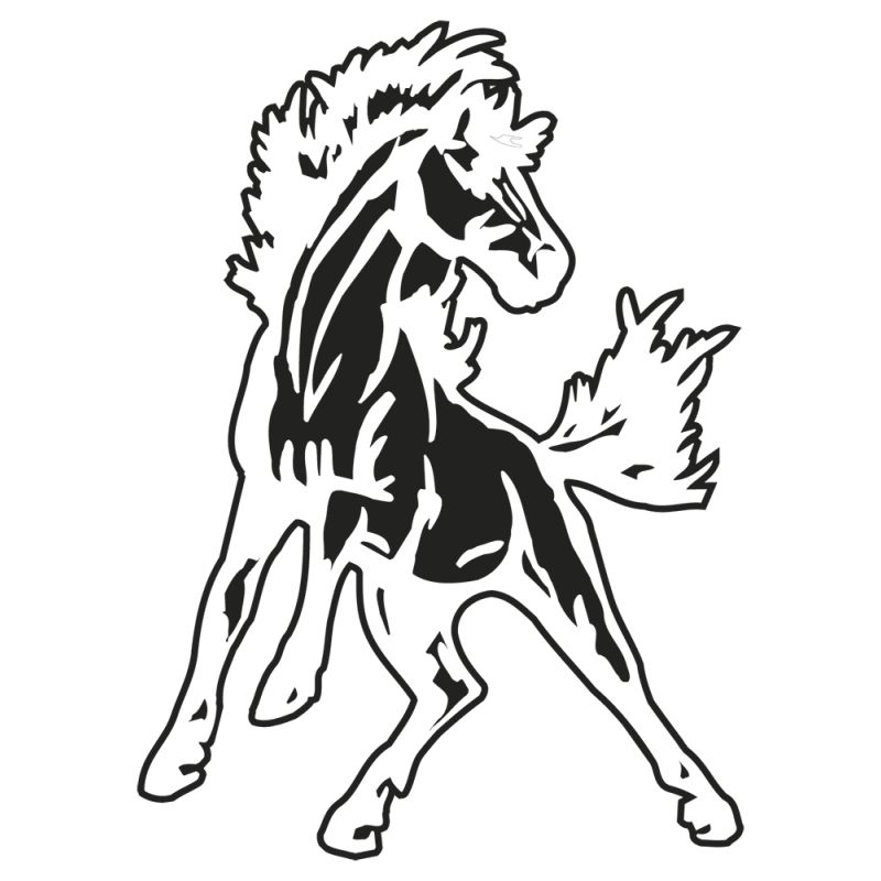 Sticker Chevaux