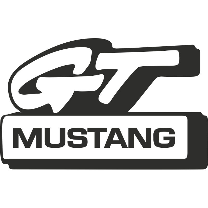 Sticker Mustang Gt