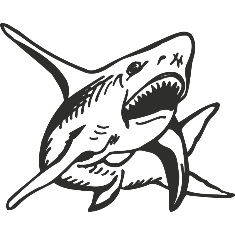 Sticker Requin