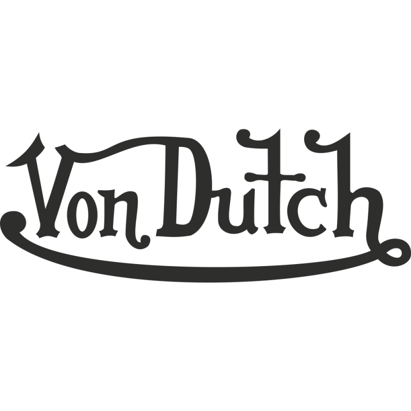 Sticker Von Dutch