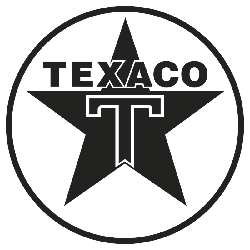 Sticker Texaco