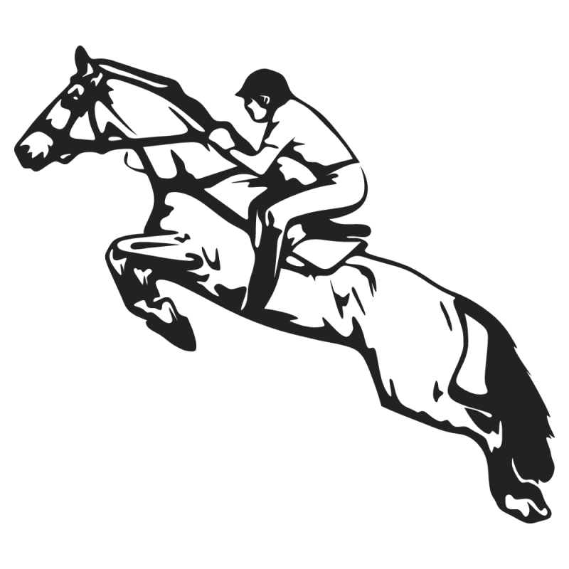 Sticker Chevaux