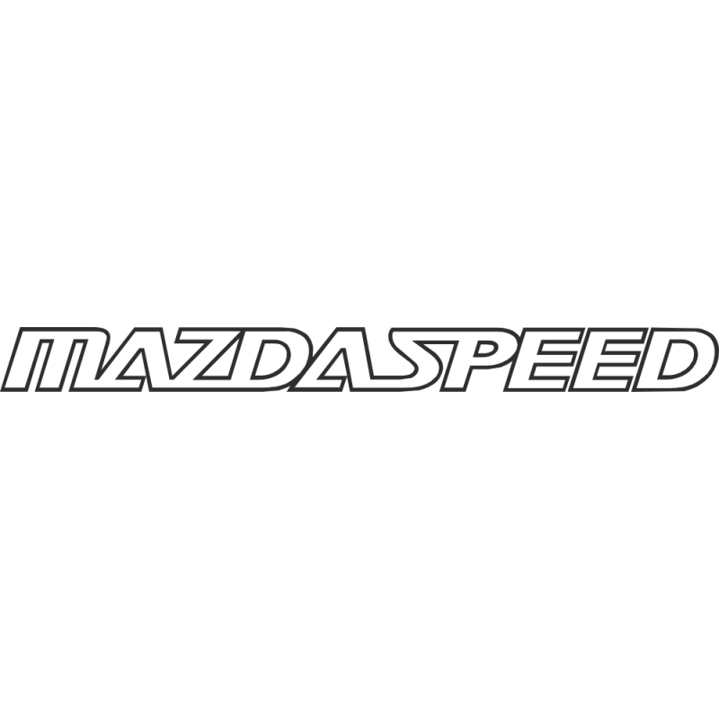 Sticker Mazda Speed