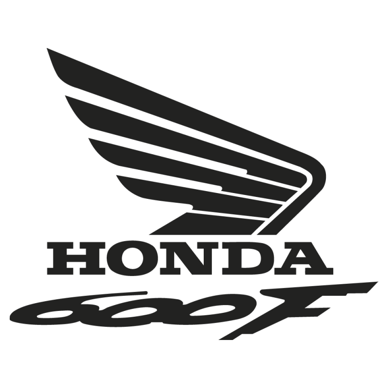 Sticker Honda 600f Droit