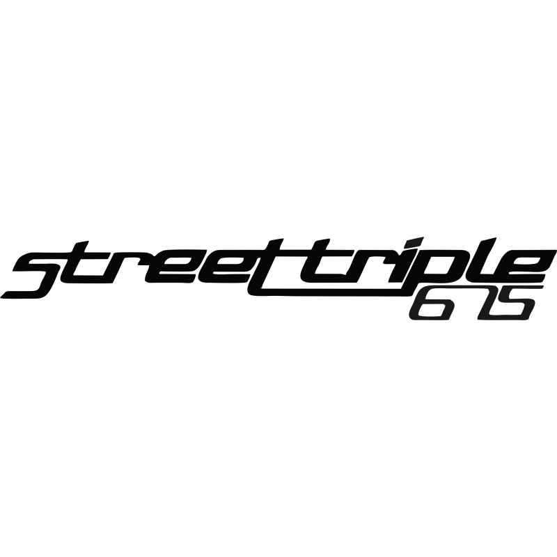 Sticker Street Triple 675