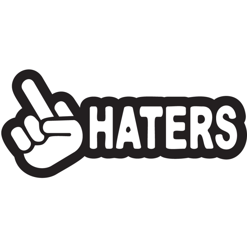 Sticker Jdm Fuck Haters