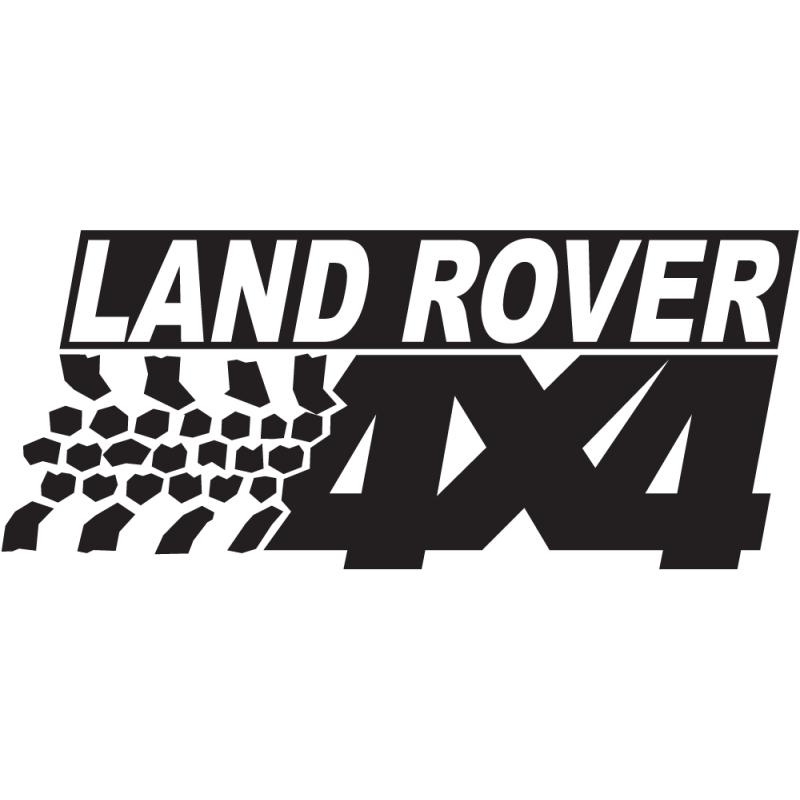 Sticker Logo 4x4 Land Rover