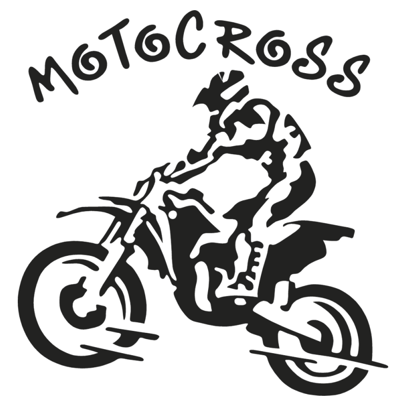 Sticker Moto Cross