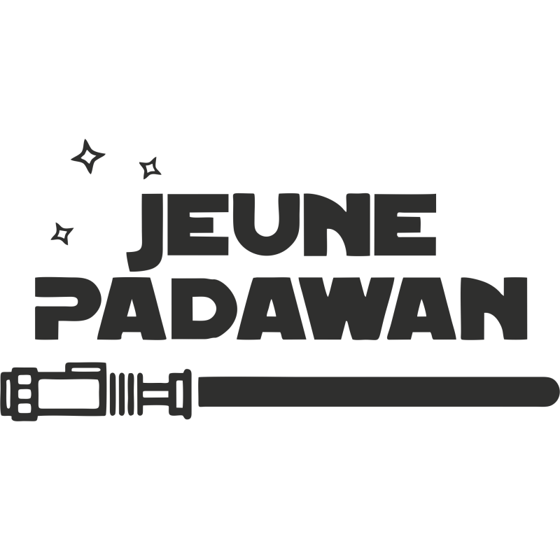 Sticker Jeune Padawan