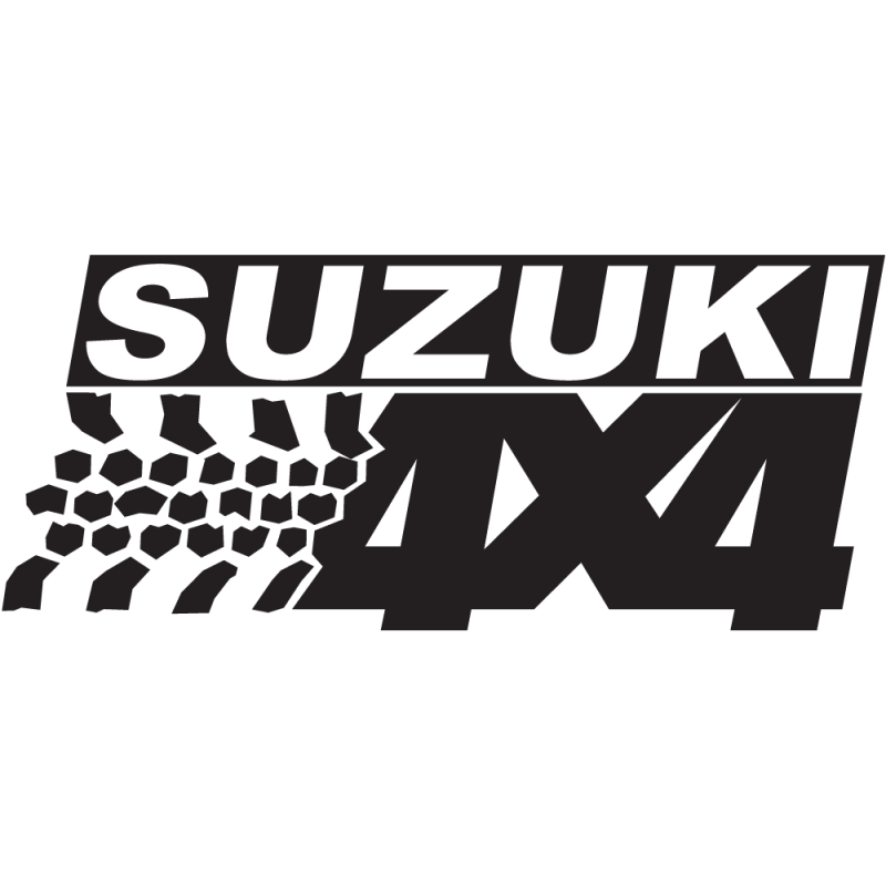 Sticker Logo 4x4 Suzuki