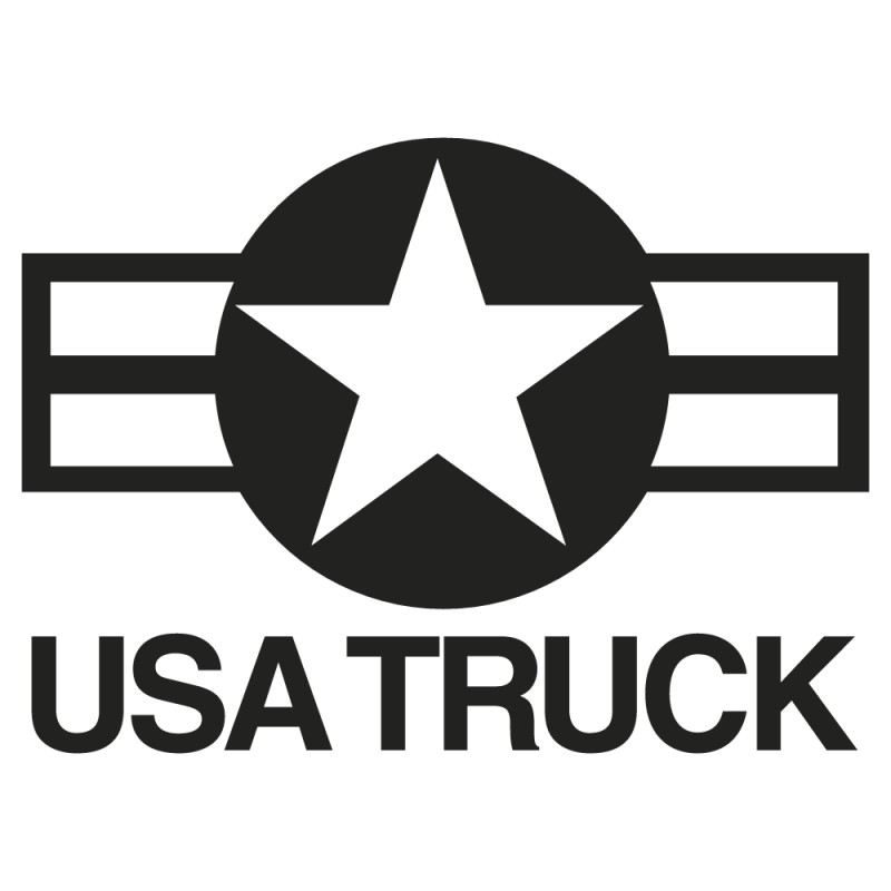 Sticker Usa Truck