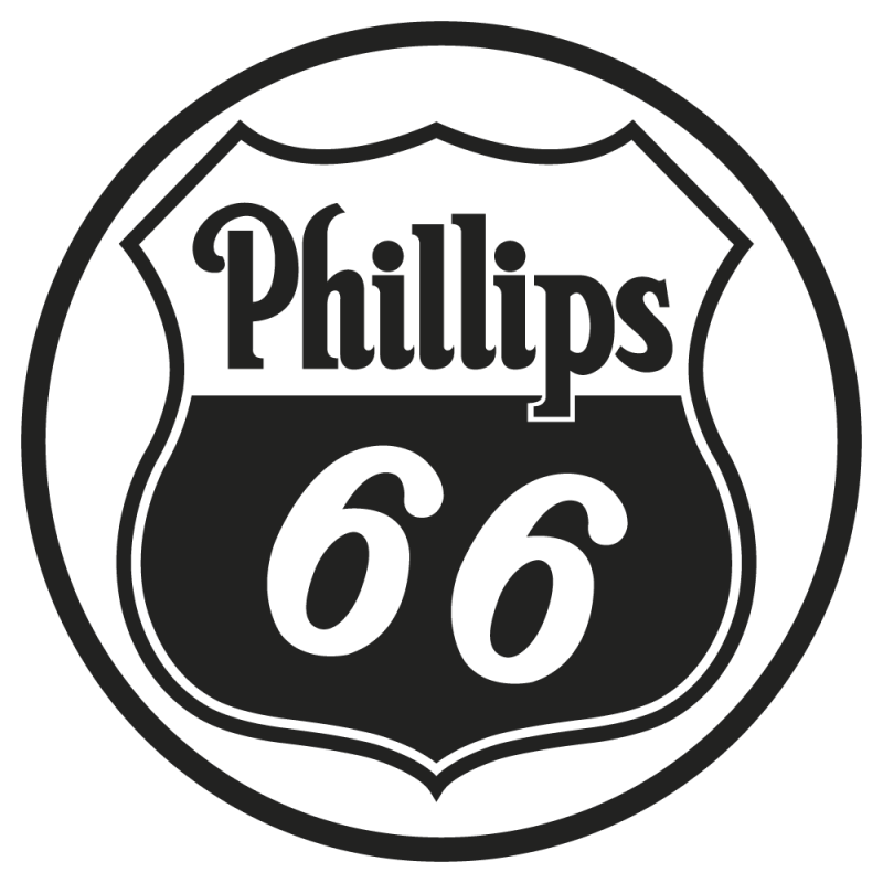 Sticker Phillips 66