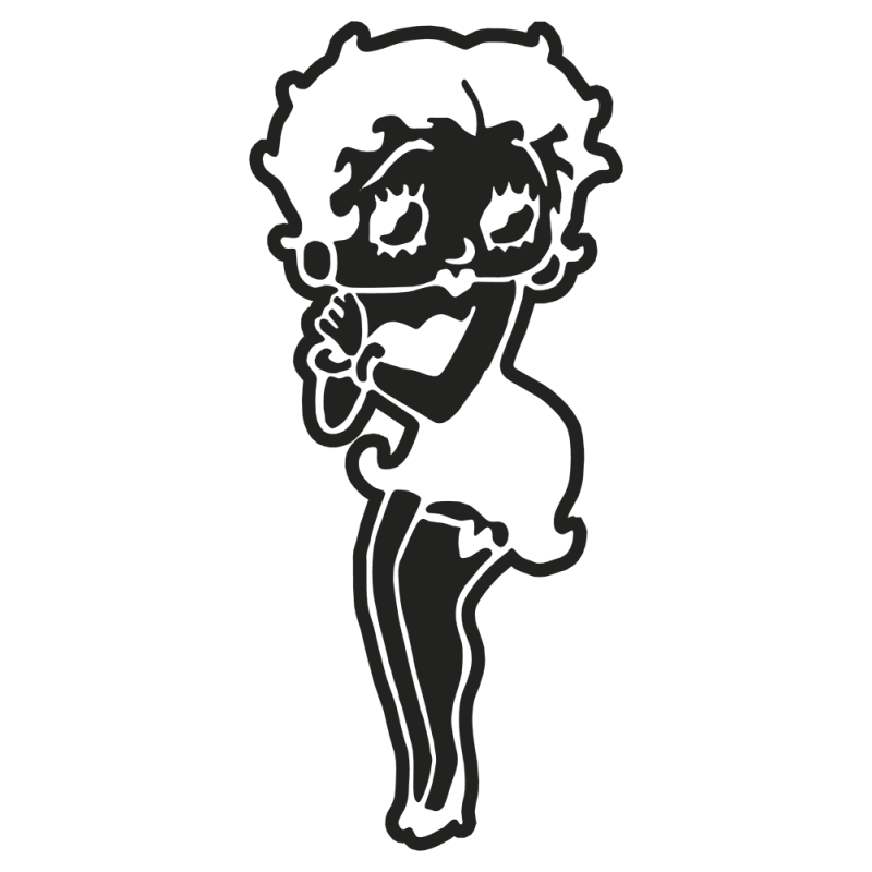 Sticker Betty Boop