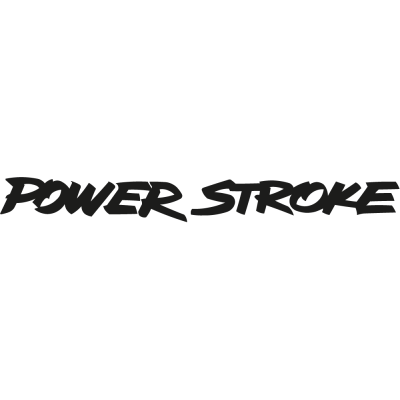 Sticker Power Stroke