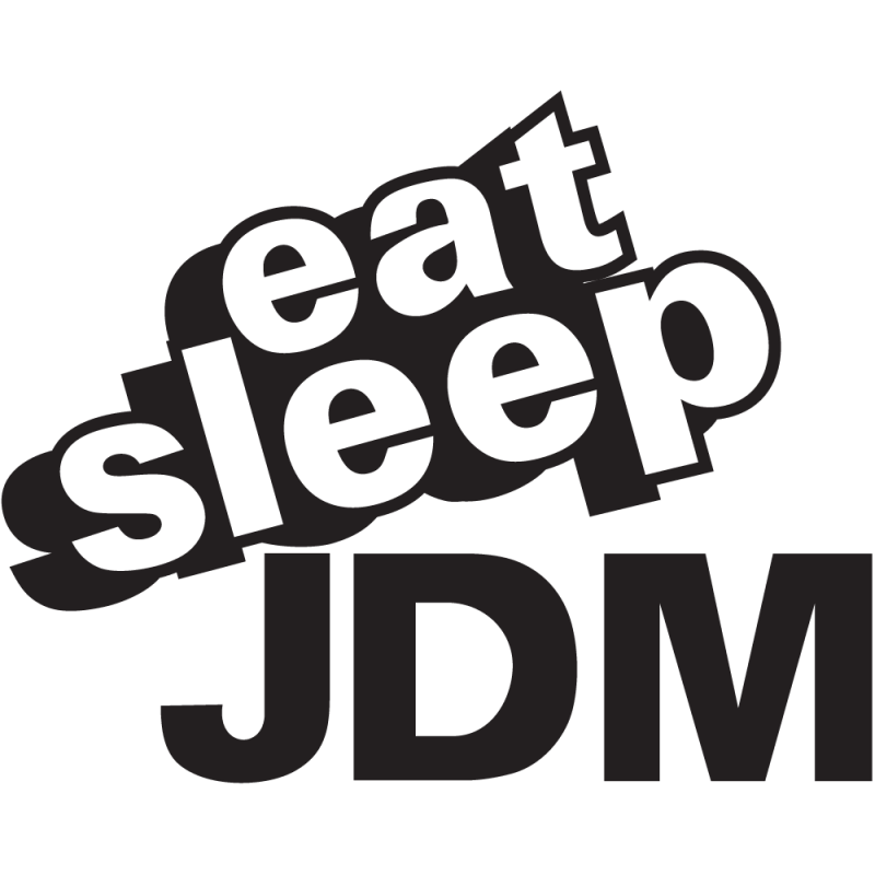 Sticker Jdm Eat Sleep Jdm