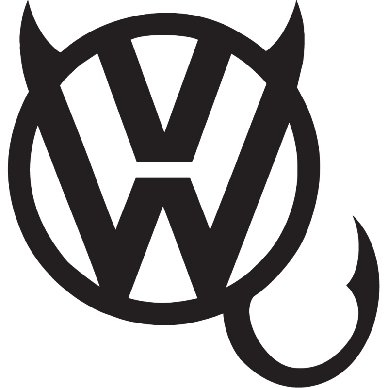 Sticker Devil Volkswagen