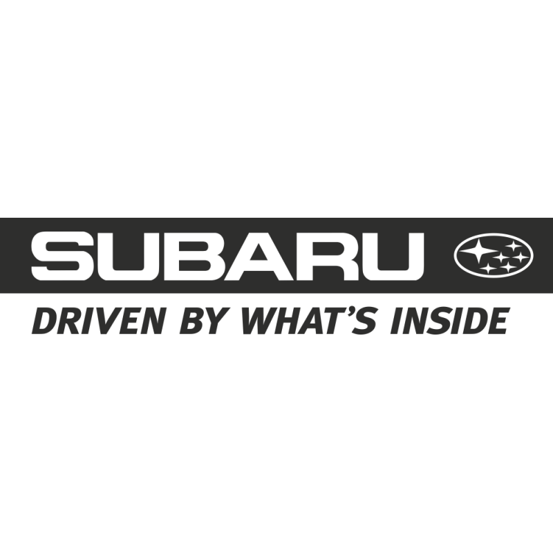 Sticker Subaru Driven