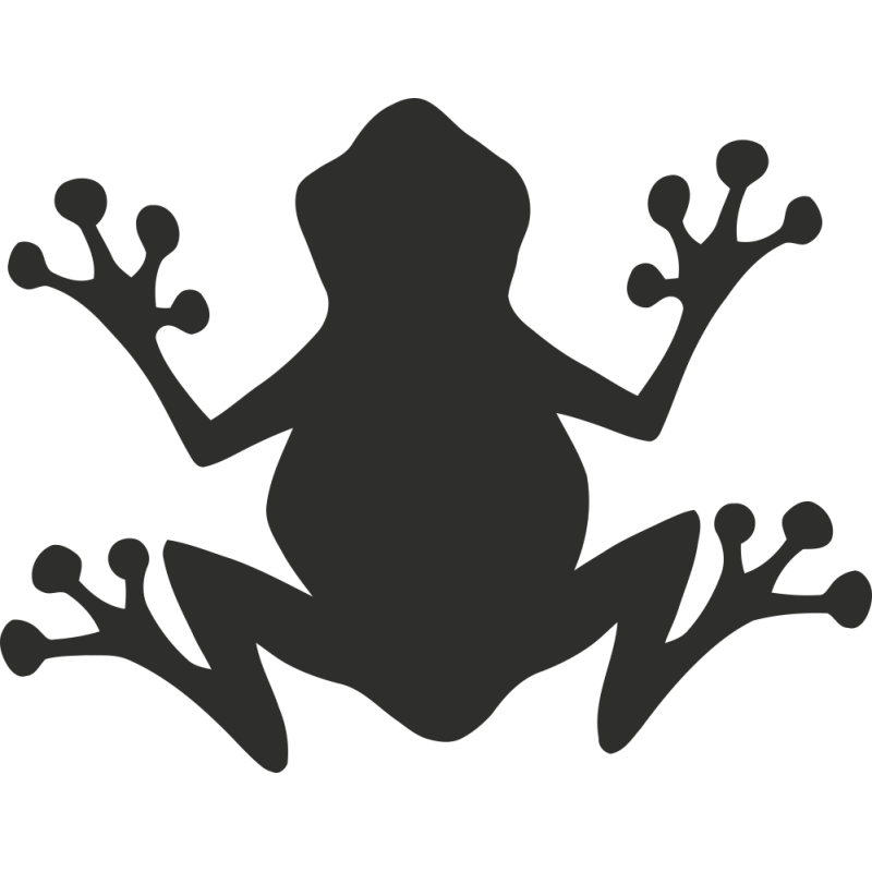 Sticker Grenouille Haut