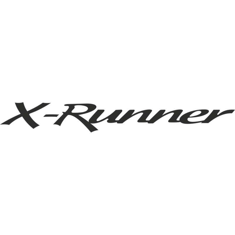 Sticker Toyota X Runner