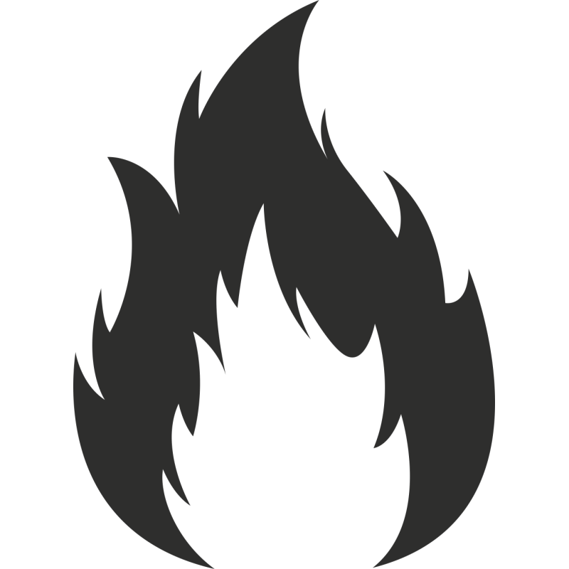 Sticker Flamme