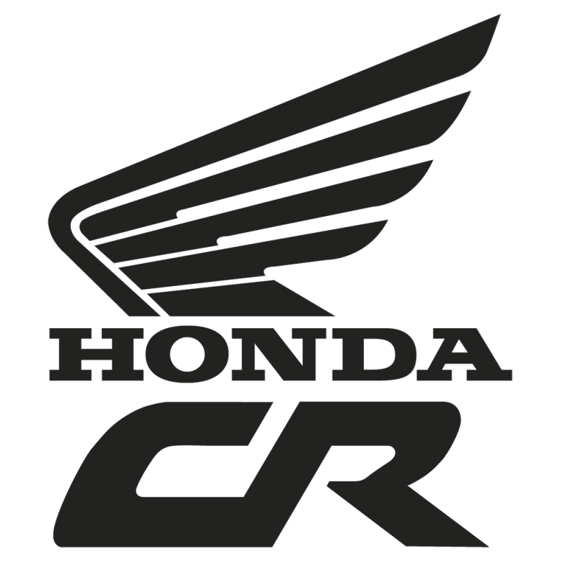 Sticker Honda Cr Gauche