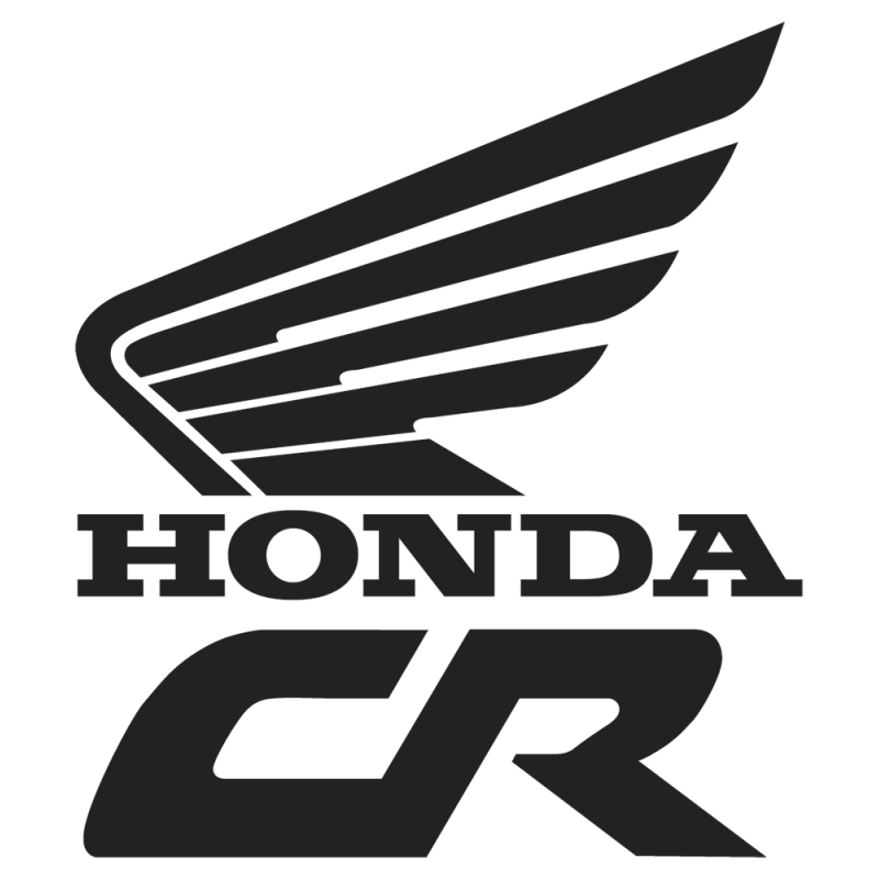 Sticker et autocollant Honda racing gauche