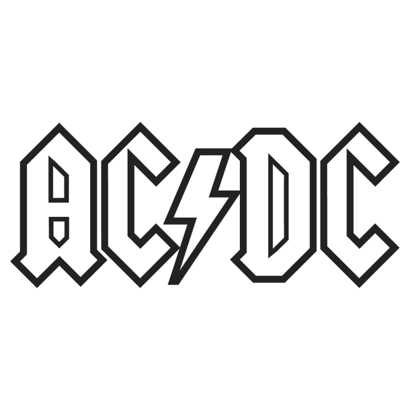 Sticker Acdc