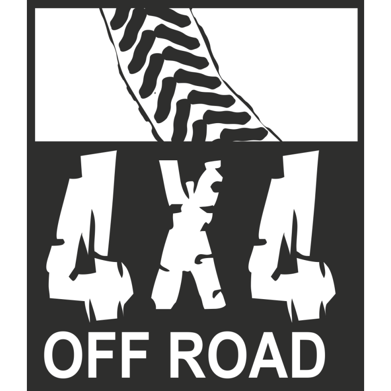 Sticker 4x4 Off Road