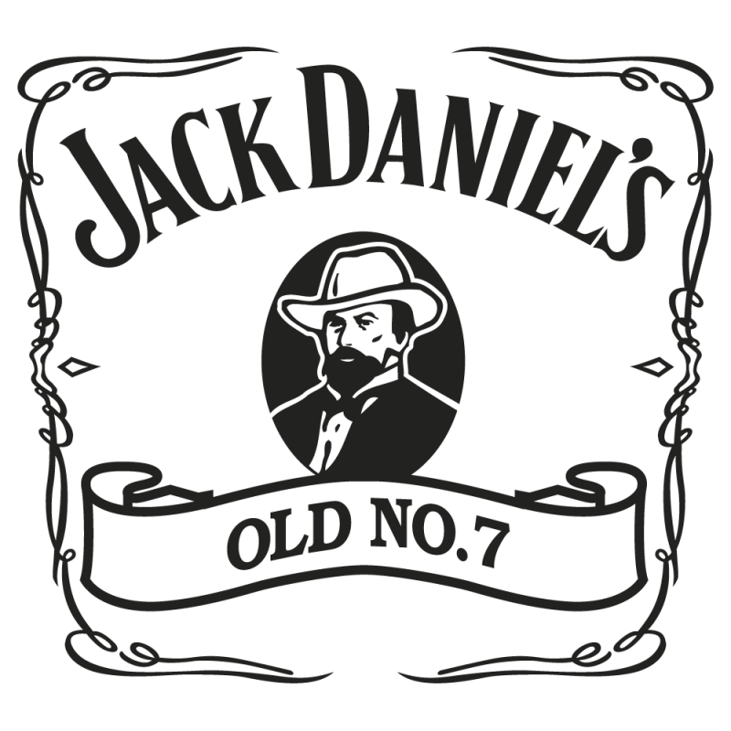 Sticker Jack Daniel