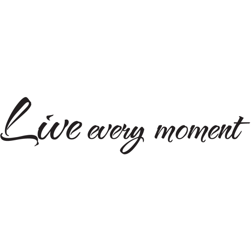 Sticker Jdm Live Every Moment