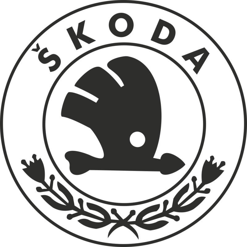 Sticker Skoda Logo