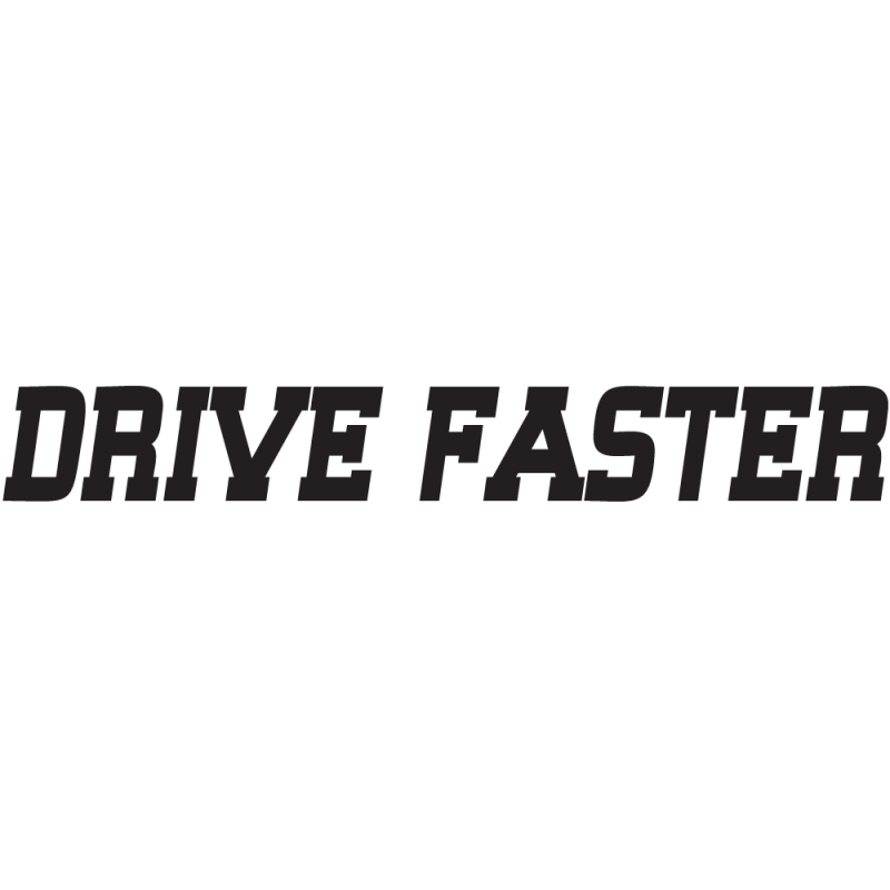 Sticker Jdm Drive Faster