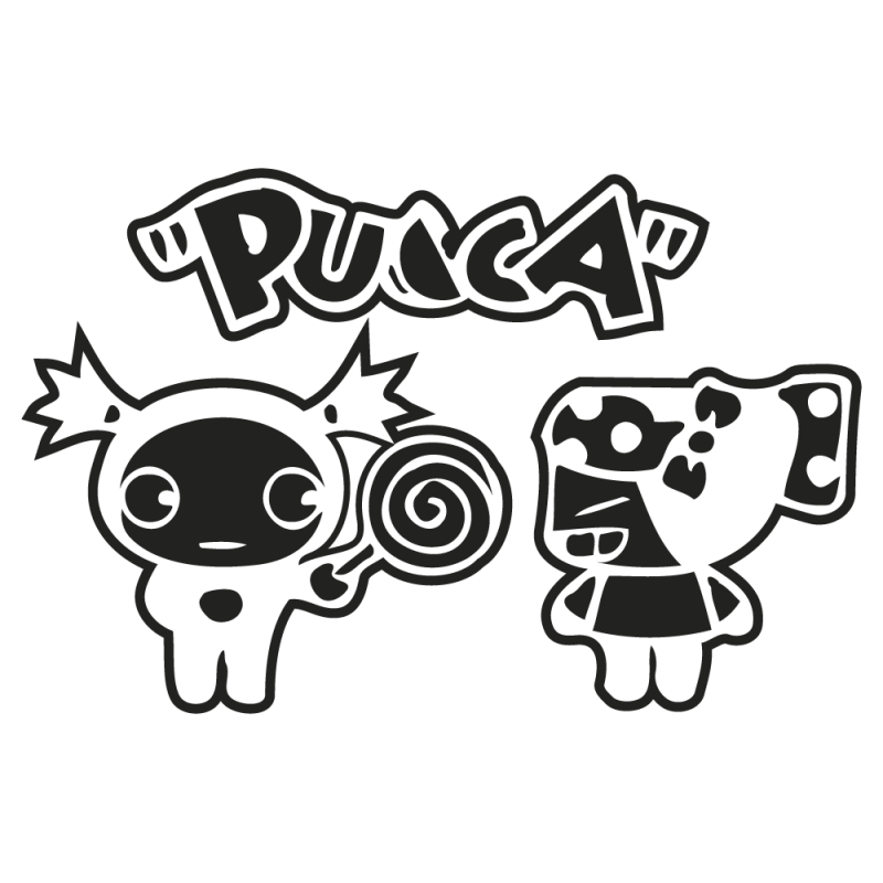 Sticker Pucca